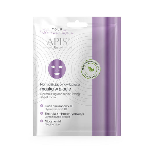 Apis Normalising & Moisturising Sheet Mask | 20 g