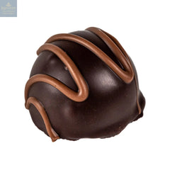 Apricot Fruit Cream - flavoured fondant cream in dark chocolate 13g