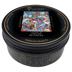 Blue Bedroom Cats MINI QT