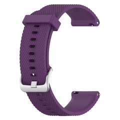 18mm Texture Silicone Wrist Strap Watch Band for Fossil Female Sport / Charter HR / Gen 4 Q Venture HR