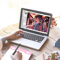 10Moons T503 Drawing Tablet Can Be Connected to mobile Phone Tablet with 8192 Passive Pen