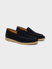 GEONWOO Old Money Suede Loafers
