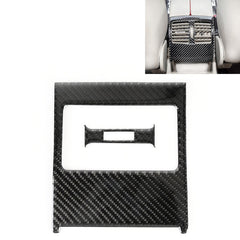 2 PCS Car Rear Air Outlet Frame Carbon Fiber Decorative Sticker for Mercedes-Benz W204 2007-2013
