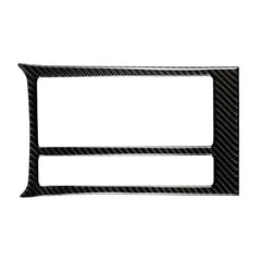 Car Carbon Fiber Water Cup Panel Decorative Sticker for Volkswagen Golf 7 2013-2017, Left Drive