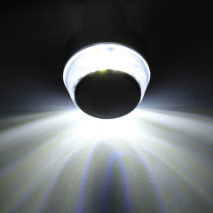 Pair Motorcycle Turn Signal Light Grip Bar Plug Strobe Side Marker End LED Handlebar Lamp