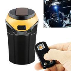 2 in 1 Universal Car Detachable Electronic Cigarette Lighter + Trash Rubbish Bin Ashtray