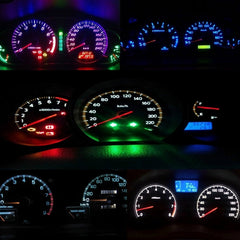 10PCS 2W T4.2 Wedge Instrument Panel LED Light Dashboard Gauge Cluster Indicator Lamp Bulb