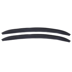 2 PCS Car Auto Rubber Fender Guard Protection Strip Scratch Protector Sticker, Size: 34*2cm