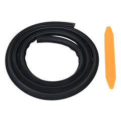 1.5m Car Instrument Desk Decorative Strip Rubber Chrome Decoration Strip Seal