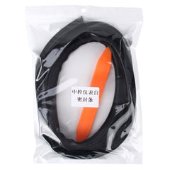 1.5m Car Instrument Desk Decorative Strip Rubber Chrome Decoration Strip Seal