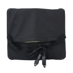 12V Four Season Chemical Fiber Wrapping Lumbar Seat Relaxation Waist Support Cushion for Car Office Family