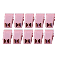 10 PCS Vehicle Car Plastic Shell Straight Female Terminal Push in Blade Cartridge PAL Fuse 30Amp 32V