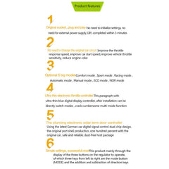 TROS KS-5Drive Potent Booster for Toyota Fortuner 2006-2015 Electronic Throttle Controller, For Toyota Fortuner