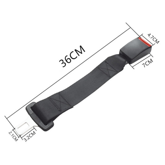 Universal Car Seat Belt Extension Strap, Length: 36cm