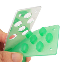 2 in 1 Luminous Non-Slip Automatic Gear Car Pedals Foot Brake Pad Cover Set, 2 in 1