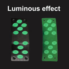 2 in 1 Luminous Non-Slip Automatic Gear Car Pedals Foot Brake Pad Cover Set, 2 in 1