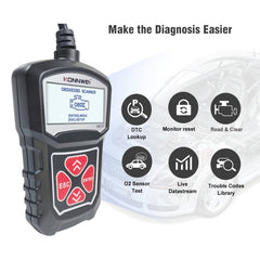 KONNWEI KW309 V309 V310 MS309 Code Reader OBD2 Scanner Diagnostic Tool, KW309