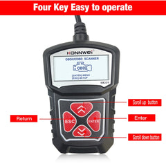 KONNWEI KW309 V309 V310 MS309 Code Reader OBD2 Scanner Diagnostic Tool, KW309