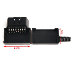 16PIN Car OBD 2 Male Connector OBD Plug + Case + SR