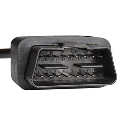 16PIN Male OBD Cable Opening Line OBD 2 Extension Cable for Car Diagnostic Scanner, Cable Length: 100cm