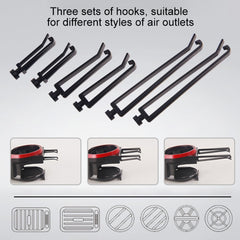 2 in 1 Car Air Outlet Magnetic Mount Beverage Cup Stand Phone Holder