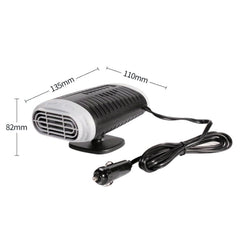 12V Portable Car Electric Heater Winter Defroster Cable Length: 1.4m