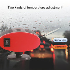 12V Portable Car Electric Heater Winter Defroster Cable Length: 1.4m