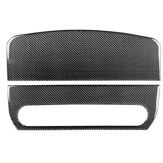 2 in 1 Car Carbon Fiber Front Passenger Seat Handrail Decorative Sticker for Jeep Wrangler JK 2007-2010, Left and Right Drive Universal