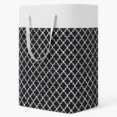 75L Large Laundry Basket with Extended Handle – Foldable Dirty Clothes Storage Bag, Gray Laundry Hamper for Bathroom, Bedroom, Dorm & Laundry Room