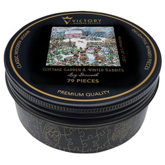 Cottage Garden & Winter Rabbits MINI QT