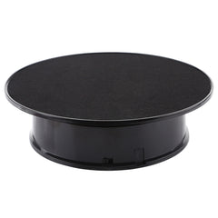 20cm 360 Degree Electric Rotating Turntable Display Stand Photography Video Shooting Props Turntable, Load 1.5kg, Powered by Battery & USB, 20cm/Powered by Battery or USB(B), 20cm/Powered by Battery or USB(W), 20cm/Powered by Battery or USB(W+B)