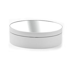 12cm 360 Degree Rotating Turntable Mirror Electric Display Stand Video Shooting Props Turntable, Load: 3kg, 12cm Mirror Black, 12cm Mirror White