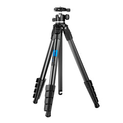 BEXIN TA255-BS30 Portable Collapsible Aluminum Alloy Camera Tripod with Head, TA255-BS30