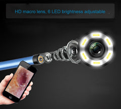 2 in 1 USB HD Visual Earwax Clean Tool Endoscope Borescope with LED Lights & Wifi, Cable length: 2m