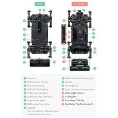 Waveshare WAVEGO 12-DOF Bionic Dog-Like Robot, Basic Version, Basic Version