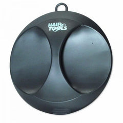 Deluxe Round Mirror Black