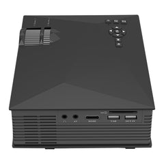 UC68 80ANSI 800x400 Home Theater Multimedia HD 1080P LED Projector, Support USB/SD/HDMI/VGA/IR