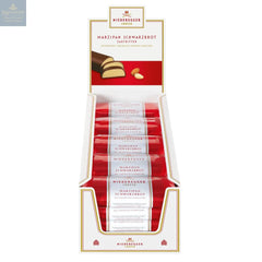 Dark chocolate covered marzipan loaf