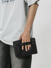 Minimalist Black Crossbody Bag – DEEL & GEER | Sleek Everyday Shoulder Bag