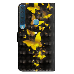 3D Painting Pattern Horizontal Flip TPU + PU Leather Case with Holder & Card Slots & Wallet