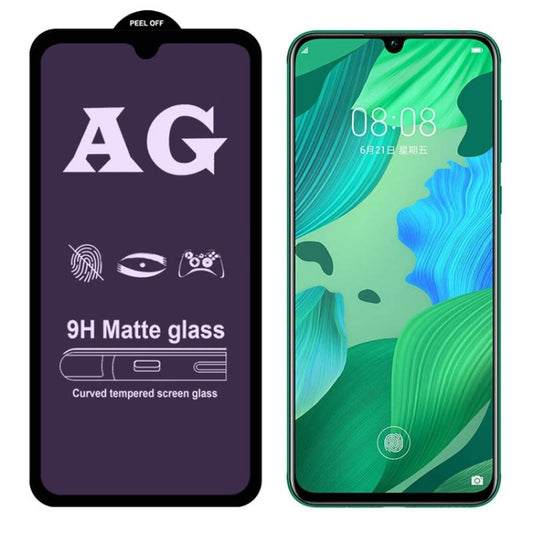 AG Matte Anti Blue Light Full Cover Tempered Glass, For Huawei P30 Lite