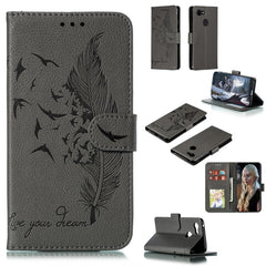 Feather Pattern Litchi Texture Horizontal Flip Leather Case with Wallet & Holder & Card Slots, For Google Pixel 3 XL, For Google Pixel 4XL, For Google Pixel 3, For Google Pixel 3a