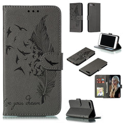 Feather Pattern Litchi Texture Horizontal Flip Leather Case with Wallet & Holder & Card Slots, For iPhone SE 2022 / SE 2020 / 8 / 7, For iPhone 7 Plus / 8 Plus, For iPhone 11 Pro, For iPhone 11