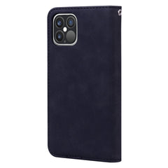 Frosted Business Magnetic Horizontal Flip PU Leather Case with Holder & Card Slot & Lanyard