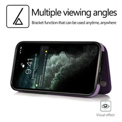 Butterflies Flowers Double Buckle PU + TPU Protective Case with Holder & Card Slots & Photo Frame, For iPhone 12 Pro Max