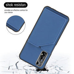 Skin Feel PU + TPU + PC Back Cover Shockproof Case with Card Slots & Holder & Photo Frame, For OPPO Realme 7, For Samsung Galaxy A50 & A30s & A50s, For OPPO Realme C11, For Samsung Galaxy A70 & A70s