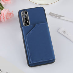Skin Feel PU + TPU + PC Back Cover Shockproof Case with Card Slots & Holder & Photo Frame, For OPPO Realme 7, For Samsung Galaxy A50 & A30s & A50s, For OPPO Realme C11, For Samsung Galaxy A70 & A70s