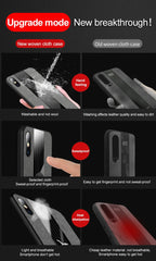 XINLI Stitching Cloth Textue Shockproof TPU Protective Case with Ring Holder, For iPhone XS Max, For iPhone 6 / 6s, For iPhone 6 Plus / 6s Plus