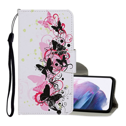 Colored Drawing Pattern Horizontal Flip Leather Case with Holder & Card Slots & Wallet & Lanyard