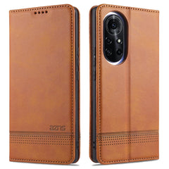 AZNS Magnetic Calf Texture Horizontal Flip Leather Case with Card Slots & Holder & Wallet, For Samsung Galaxy S21 Ultra 5G, For Huawei nova 8 5G, For Huawei nova 8 Pro 5G